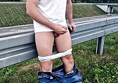 Public fellatio on the highway