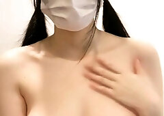 Sexy teen ebony solo toy masturbation