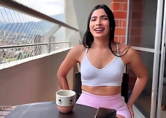 My New Neighbor Turned Out To Be Jenn Pinzon; She Has A Huge Butt !