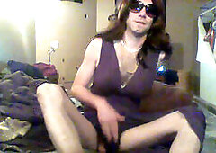 Jade in a sexy dress getting pounded