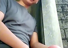 Risky Outdoor Fucking - Pinoy Boy Solo