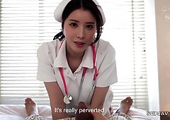 Huge Tits Nurse Hikaru Nagi Cures Her Patient With Her Pussy