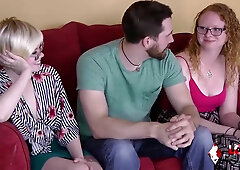 Dante, Pearl and Ruby Find out How Quickly One can Cum - Fingering