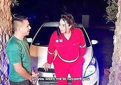 9 months preggy woman gets a job as a mechanic and her 1st client screws her and cums on her face - MELANY LALIN GIRL / TOMMY MILLER - PELAJEMIX