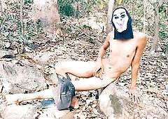 Amateur yankee teen takes it from his straight friends