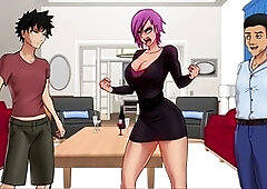 Porn game, confined goddesses