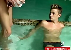 Sucking my hot twink lover til hes a mess and spills his cum