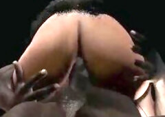 Anal bang interracial BBC oriental woman CG