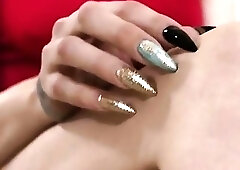 Breathtaking blonde shemale takes a pounding after being sucked off