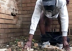 Pummeling a street dweller who was begging for donations