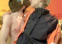 Young, gay cartoon, gay anime