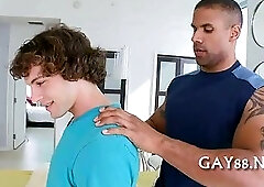 Squeezing that firm ass