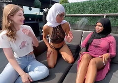 Two Horny Muslims Corrupt Innocent White Girl