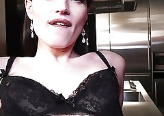 Tranny Natalie Mars got her tight ass pummeled in POV