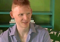 Tgirl sucking on dudes hard dick