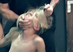 Rachel James delivers passionate training bdsm threesome