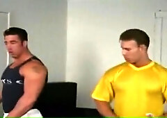 Exotic male in fabulous hunks, sports gay porn clip