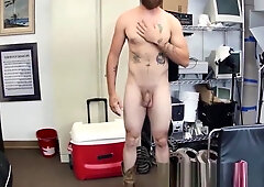 Straight cracker bent over and banged by bbc