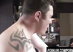 Porn UK - Concupiscent UK Waitress Gina Jameson Takes Schlong on Duty