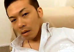 Horny Asian Whacking Off