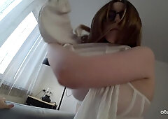 Mature beauty shares intense stocking pleasure with passionate heat