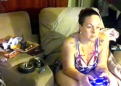 I catch roommate filming up my mini dress