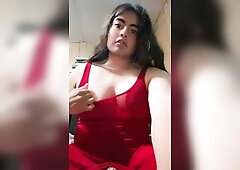 Me playing with my girly wang mmm