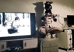 Bondage and obedience training for lovely Chinese girl