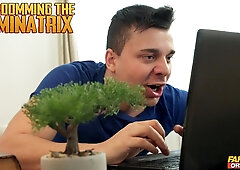 Sub guy hires hot dominatrix Sabien Demonia