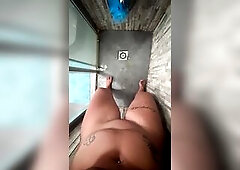 POV Pissing On The Shower??