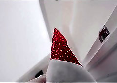 Hot step mom caught son masturbating