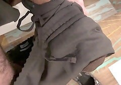 Boys feet, faphouse, black sock