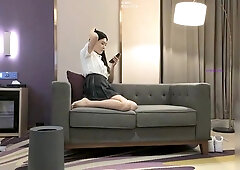 A Hidden Camera's Eye View: Asian Teen's Intimate Sexual Adventure