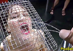 Piss drinking ho pounded