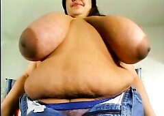 Latin big beautiful woman With Gigantic Tits and Thick Corpulent Booty