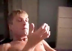 18 Yo Jacks And Cums For The Camera