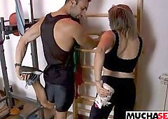My Gym Instructor Tought me Smth Recent This day at MuchaSexo
