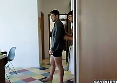 Wow two heads and one mouth for Dakota Payne