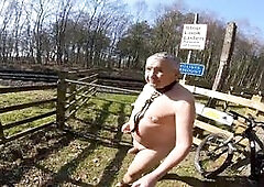 In the woods, solo, mature