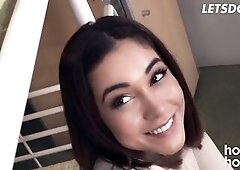 TOP 5 BRUNETTE HAIR COMPILATION! DARKSOME-HAIRED ANGELS - LUSTFUL HOSTEL