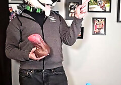Will The Knot Fit? Angrybarks Tries Shoving 6 Weredog Toys Into Azures Snoot