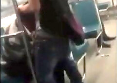 Asian twink get's BJ from older man in a subway 4