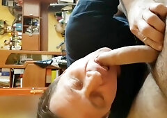 Dad's Giant Schlong for His Fresh Sonnie