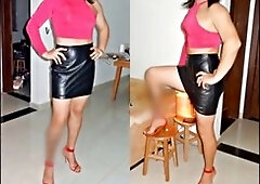 Amateur crossdresser Naomi flaunts her sissy swagger for CD lovers