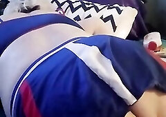 After the game tgirl Lola Eats Mistresse Sasha 's twat to a loud climax