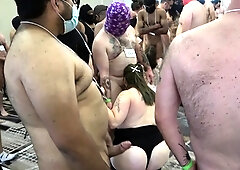 They Take Big Cock On A Group Sex