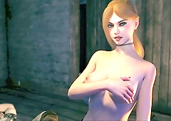 Farmer's fantasy comes to life in this playful visual novel with big-titted teens