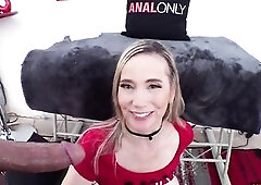 It always feels worthy when a large boobed hottie like Lilly James opens up her butthole for some sexy & enormous anal action. This gal will have 