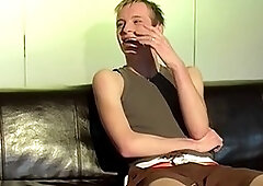 Amateur twink, twink interview, gay solo