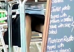 Got a few nice shots of this lass in a cafe